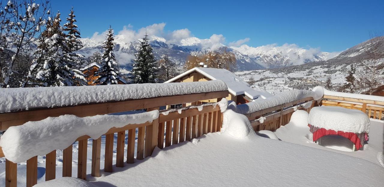 Вилла Chalet 19 Personnes Le Petit Mozart Лез-Ор Экстерьер фото